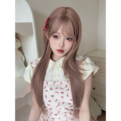 气质甜美层次感直发jk全头套