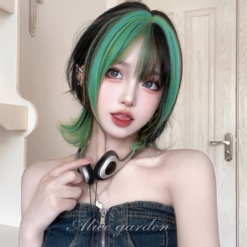 Alicegarden高温丝挑染假发