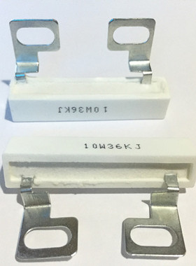 MS变频器专用 SQK异形脚 SQF水泥均压电阻10W15W20KJ36KJ47KJ51KJ