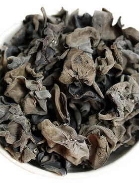 神农架房县椴木木耳黑木耳绿色无污染子耳秋耳碗耳500g秋木耳