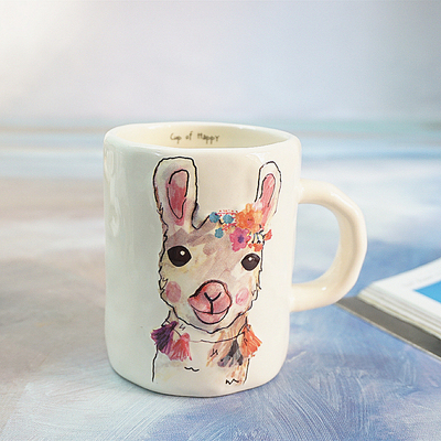 超值美国自然生活陶瓷马克杯