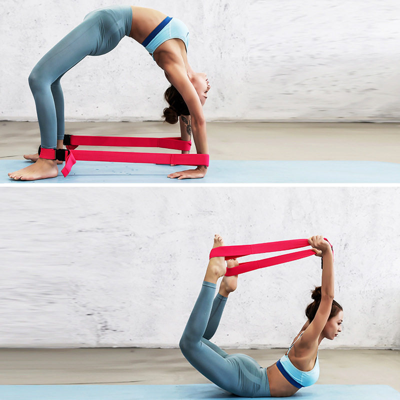 拉筋带一字马劈腿劈叉拉伸带健身体术练习伸展带