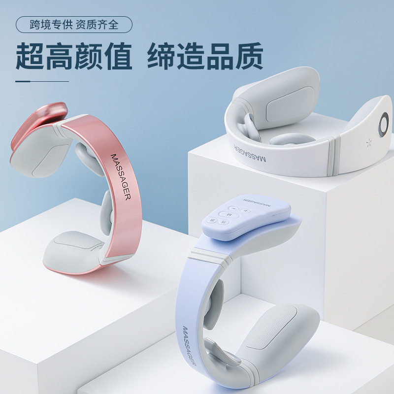 迷你颈椎理疗仪颈部按仪电脉冲肩颈护颈仪脖子大量现货按器