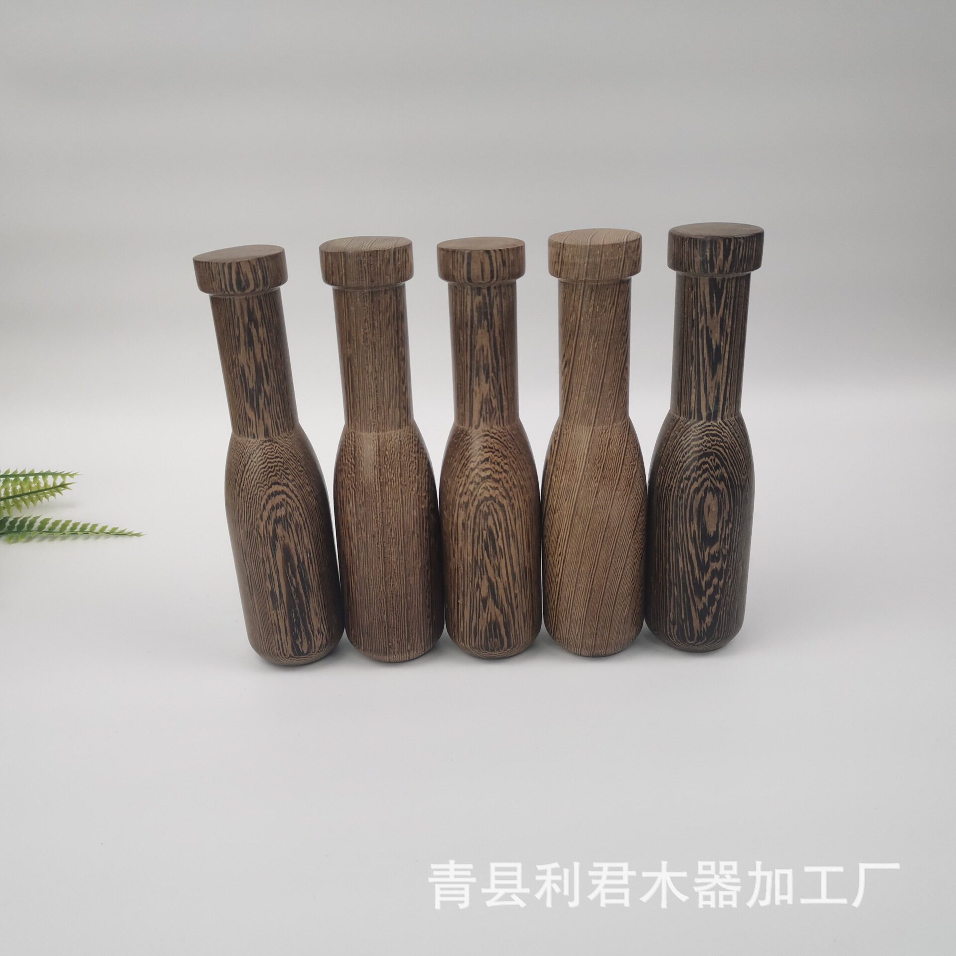 厂家现货鸡翅木捣蒜锤木质捣蒜棒红木无漆蒜槌蒜锤子