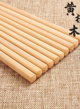 檀木筷子家用木质防霉餐具无漆无蜡木质筷子