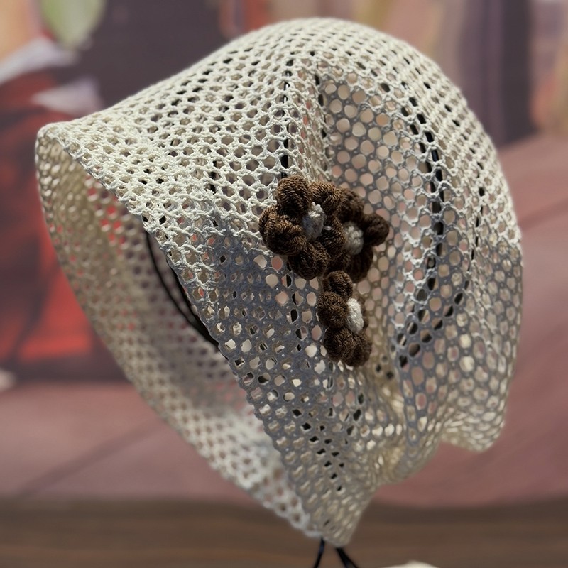 爆款，花朵时尚套头帽潮遮白发帽