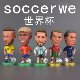 2026美加墨世界杯足球周边礼品 巴西阿根廷西班牙C罗梅西公仔玩偶