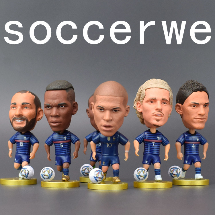足球公仔手办玩偶模型饰品可爱个性 法国队法兰西 姆巴佩格里兹曼,运动/瑜伽/健身/球迷用品,球迷用品,淘宝优惠券,粉丝福利购,淘宝优惠卷