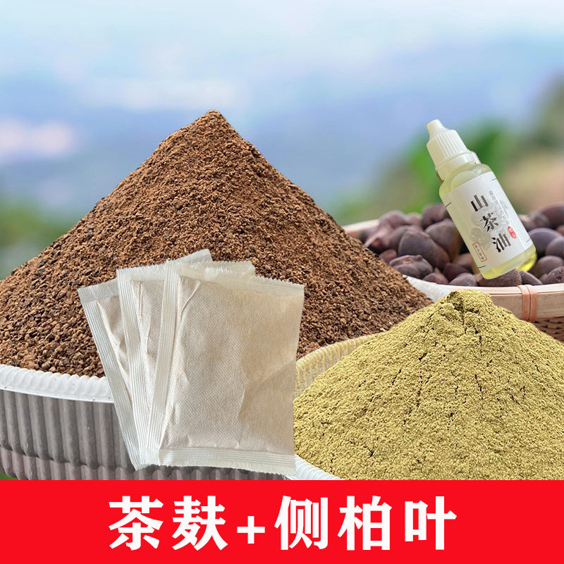 天然茶枯粉加强侧柏叶洗发水