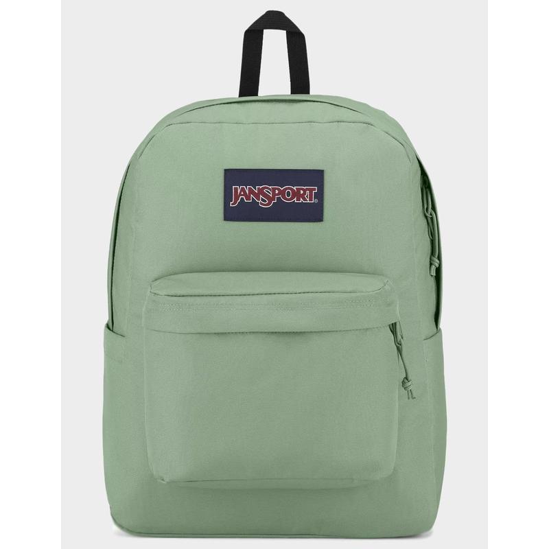 Jansport/杰斯伯SuperBreak Plus 26L墨绿色时尚中性双肩包电脑包