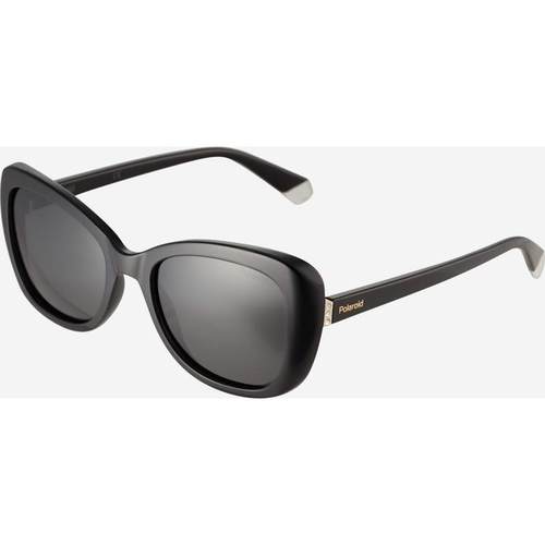 代购Polaroid宝丽来女士太阳镜偏光防眩光遮光抗反射猫眼型黑色
