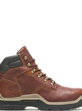 代购Wolverine男士工作靴减震透气吸湿排汗柔软鞋底