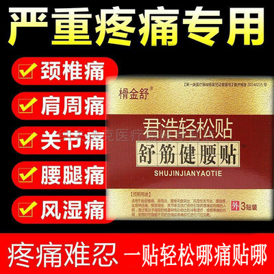 正品君浩轻松贴舒筋健腰3