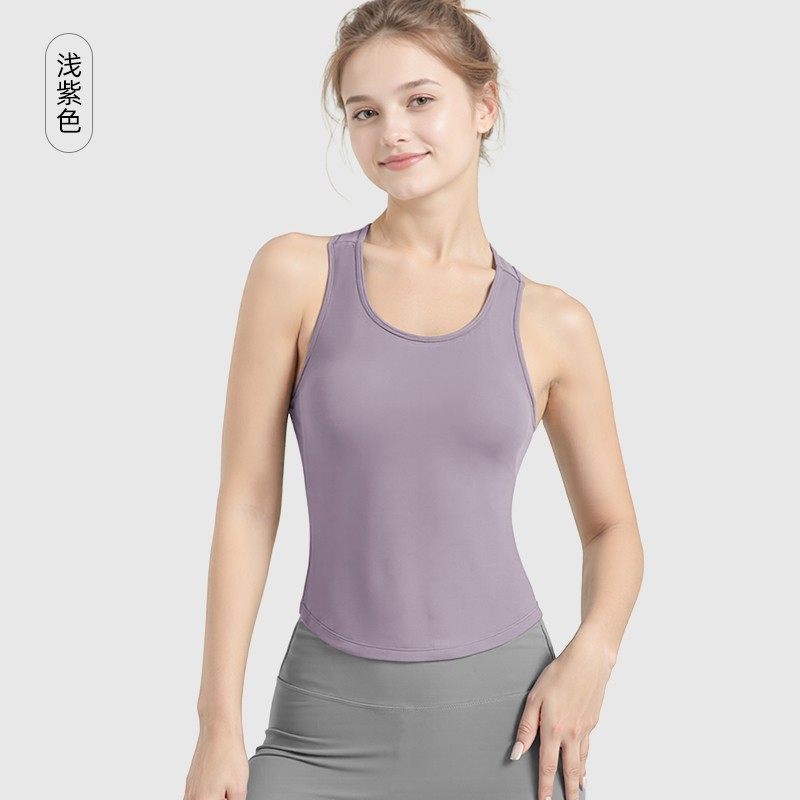 一体杯背心女夏季修身显瘦透气速干专业瑜伽服运动健身衣BX-303,运动服/休闲服装,运动背心,淘宝优惠券,粉丝福利购,淘宝优惠卷