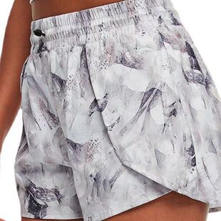 印花宽松瑜伽防走光短裤 女C111