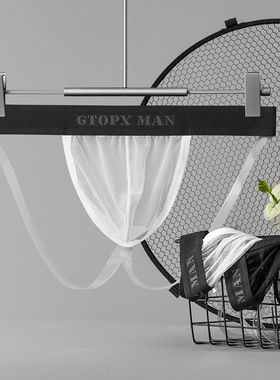 GTOPX MAN 透明带新颖男士内裤个性冰丝丁字裤隐形带提臀双丁裤潮