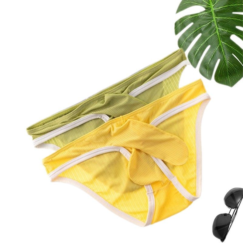 男士大象三角内裤芭比条纹短裤性感情Q低腰透气冰丝男生枪弹分离,女士内衣/男士内衣/家居服,男三角内裤,淘宝优惠券,粉丝福利购,淘宝优惠卷