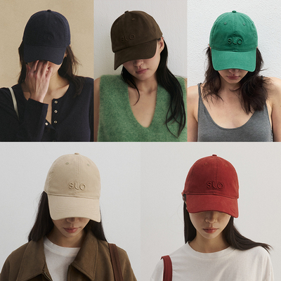 SLO“经典棒球帽”极简时髦刺绣