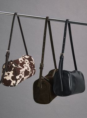 SLO“吐司包”100头层牛皮革高级女真皮包复古单肩斜挎腋下通勤包