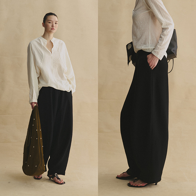 SLO“黑色新贵3D气球裤”休闲裤