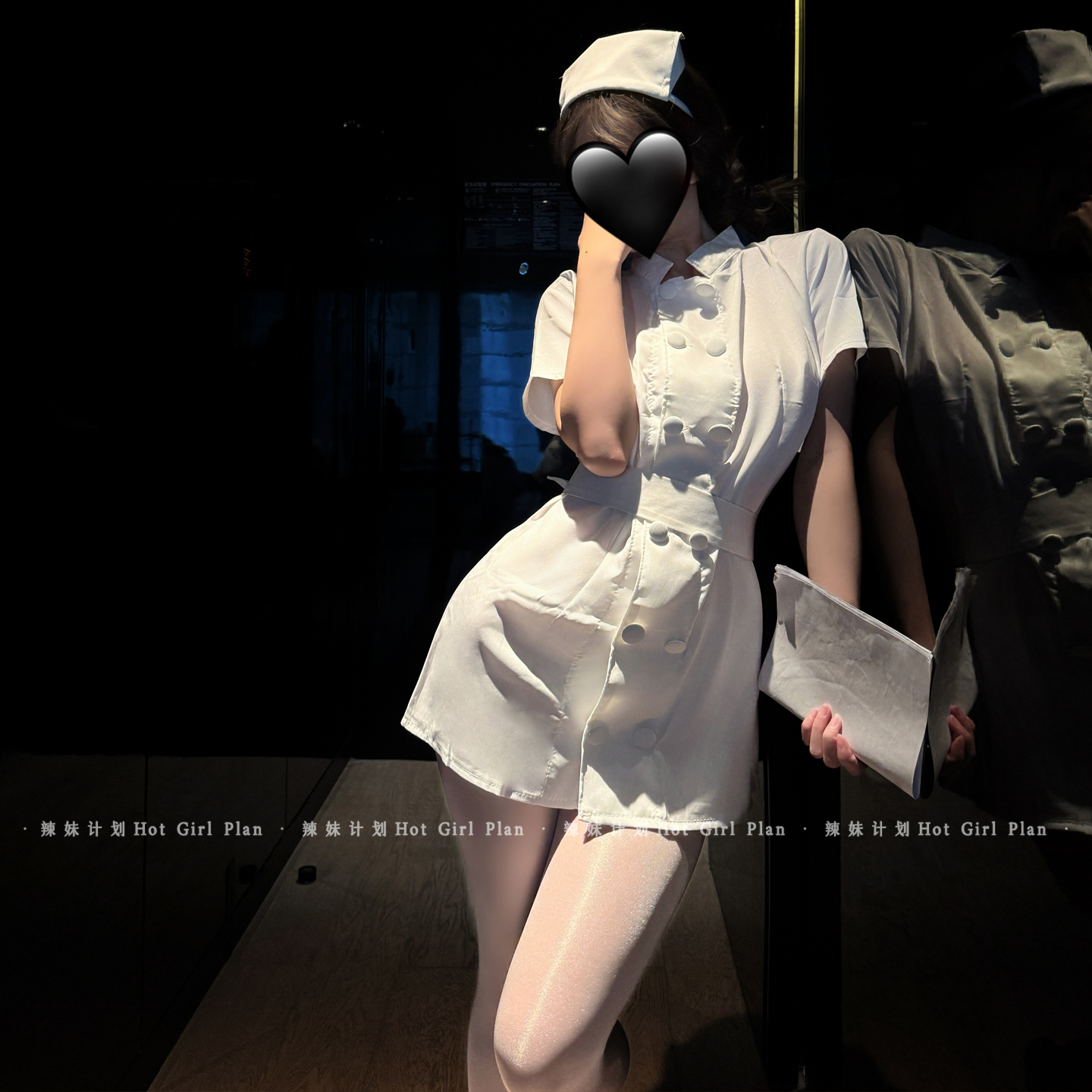 辣妹计划：娇俏护士*性感护士服cosplay角色扮演制服qqny内衣套装