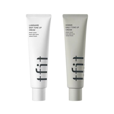 韩国tfit提亮肤色多种肤质素颜霜