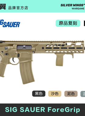 原品复刻〔 SIG SAUER FOREGRIP 〕qwb 尼龙前阻手改装玩具模型