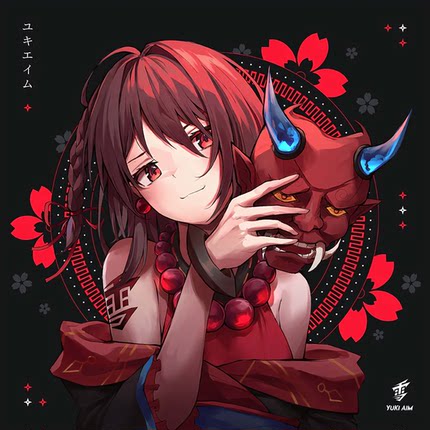 ANTIAIM Yukiaim2022 Oni 无畏契约鼠标垫电竞something职业同款