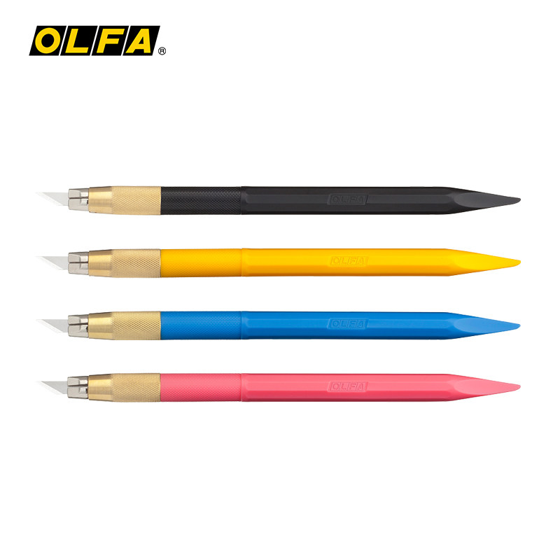 日本欧发OLFA雕刻刀橡皮章雕刻笔刀手工木雕纸雕剪纸刀手机贴膜刀