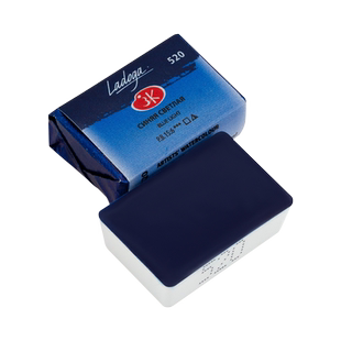 俄罗斯3K白夜 拉多加Ladoga学院级固体水彩单块41色水彩颜料全块