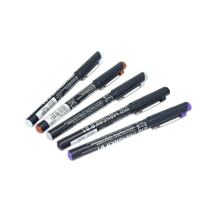 日本吴竹针管笔水彩防水勾线笔棕色灰色动漫绘画笔套装设计美术绘图线稿描边描线建筑速写漫画笔手绘专用针笔