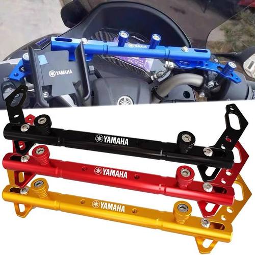 适用雅马哈FORCE155 NVX155 SMAX改装平衡杆多功能手机导航支架