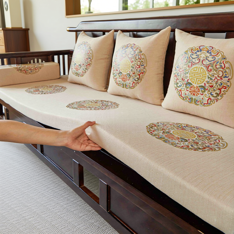 高档红木沙发垫家具实木春秋椅子老旧款座垫可拆洗新中式冬坐垫子