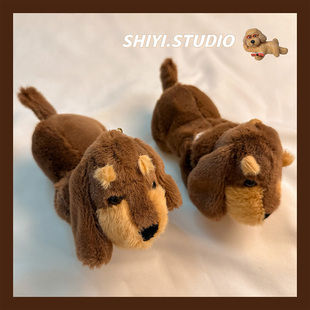 恶搞可爱腊肠狗适用AirPods4保护套秋冬新款 2代无线蓝牙3代airpodspro2代软防摔保护壳 iPod苹果耳机壳毛绒1