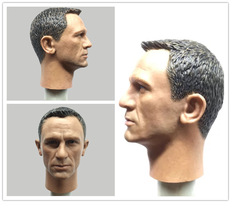 Blacbox Toys 1/6兵人 007幽灵党特工 詹姆斯邦德BB9002头雕 现货