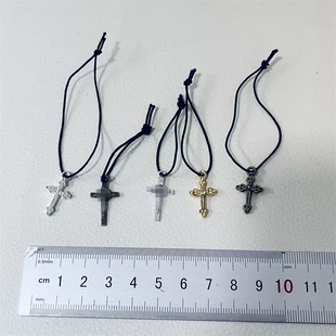 1/6 潮流兵人 金属 项链 BJD OB娃娃吊坠 饰品 12寸人偶模型 现货