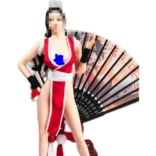 1/6女兵人服饰 TYM084 不知火舞cosplay服 适合1:6女兵人素体现货