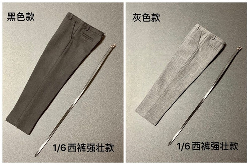 现货Toy center1/6兵人强壮型西裤休闲长裤子配M34M35AT027岚素体