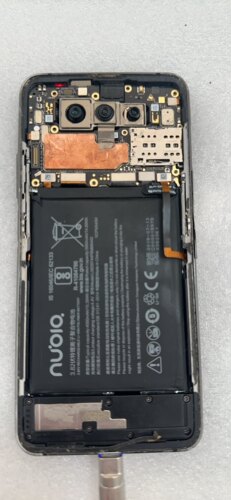 努比亚Z20 nx627j原装拆机主板像头排线扬声器卡托电池充电口小板