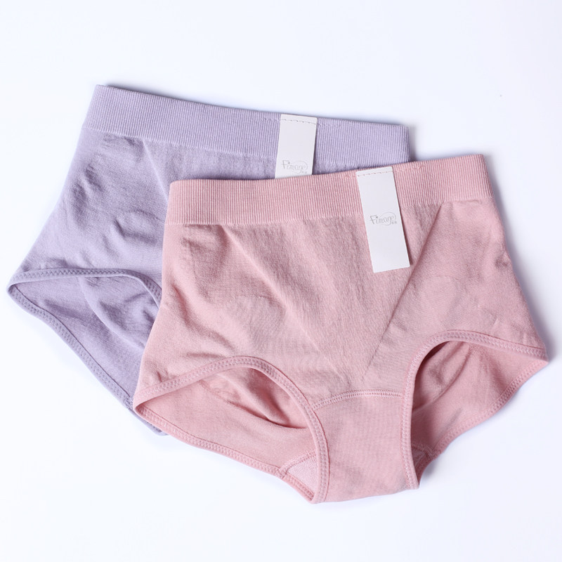 女士中腰内裤纯棉裆包臀提臀产后收腹裤无痕棉质面料三角裤头大码,女士内衣/男士内衣/家居服,女三角裤,淘宝优惠券,粉丝福利购,淘宝优惠卷