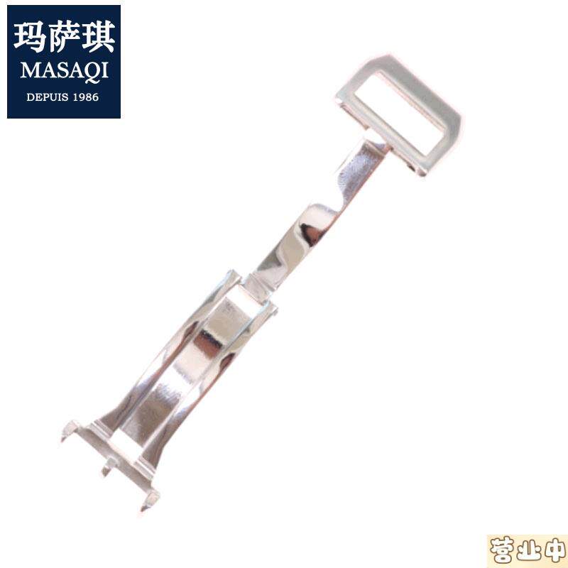 原装品质手表配件蝴蝶扣折叠扣表扣代用万国飞行员葡萄牙18mm男款