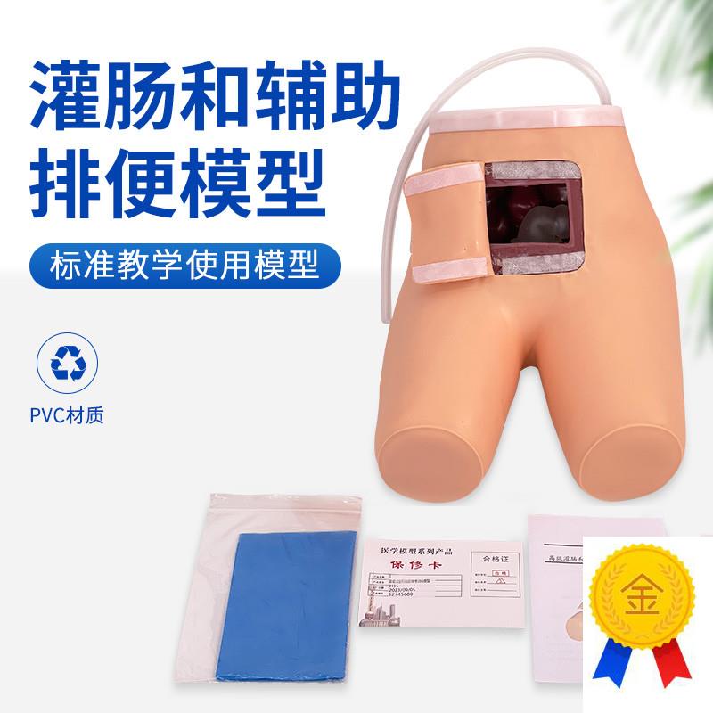 灌肠和辅助e排便训练模型护理教学操作练习道具灌肠辅助排便模型