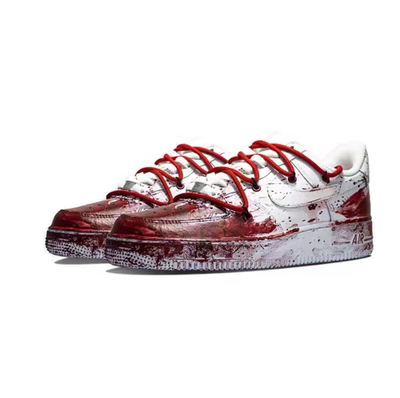 定制球鞋 Nike Air Force 1空军一号 案发现场 低帮 板鞋 男款