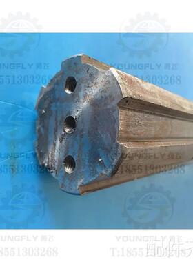 齐齐哈尔C5116A C2A5116E立车螺伞传动轴 600长90外径 3010花键轴