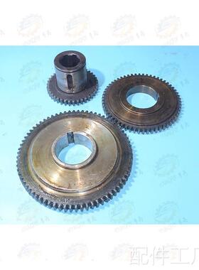 兰州CW61653D CW6180D车床床头主轴箱三联齿轮Z38/72/8配件