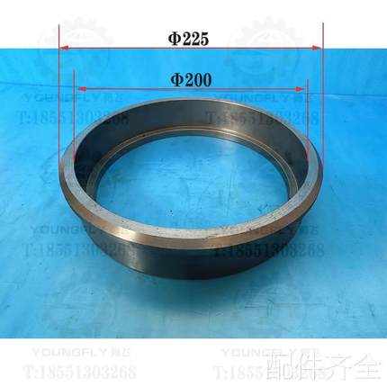 北京 南通X轴53K立铣床孔径185主轴承法兰压盖配件