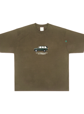 MYGESMART经典系列复古老牌车型印花T