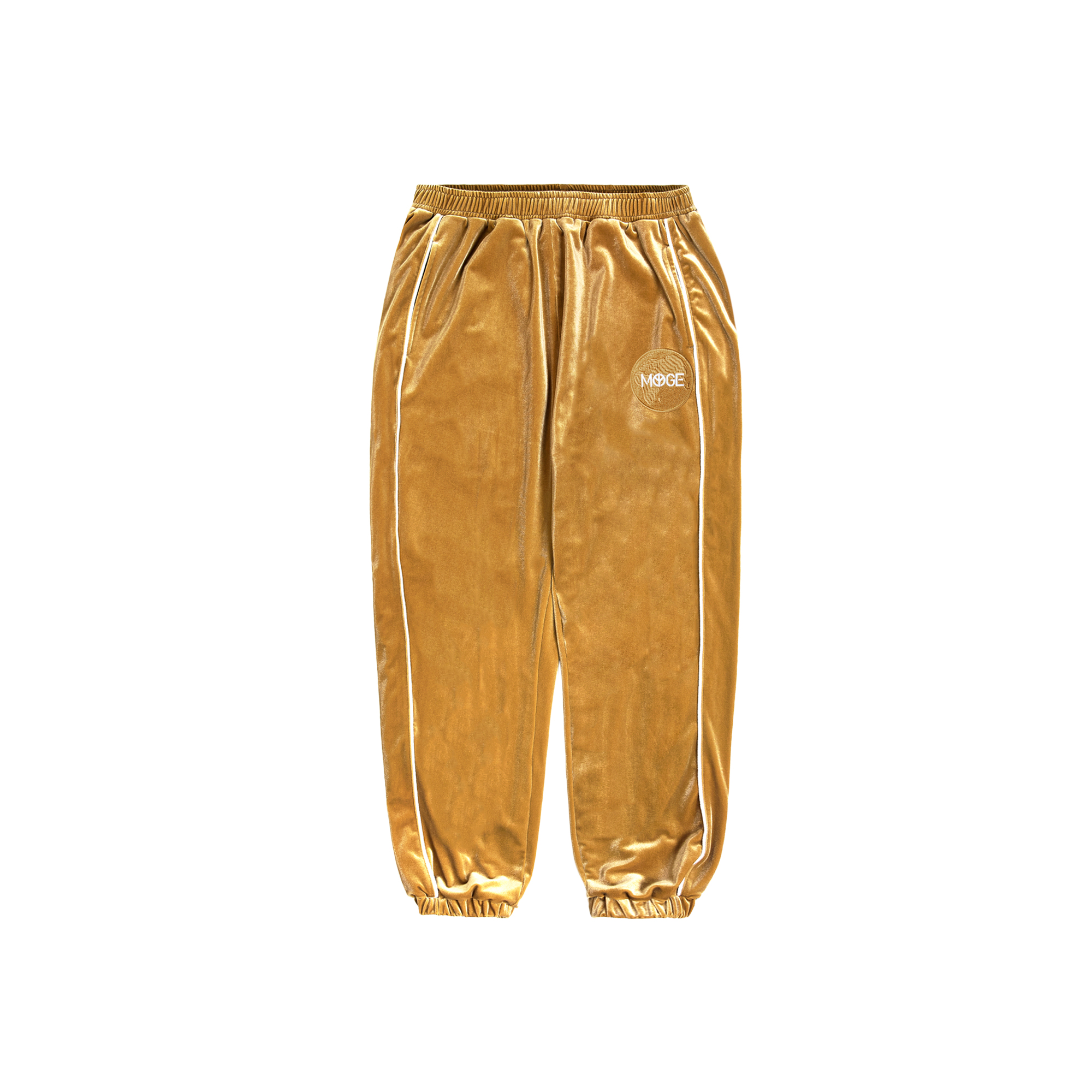 MYGE丝绒面料长裤宽松潮流休闲裤