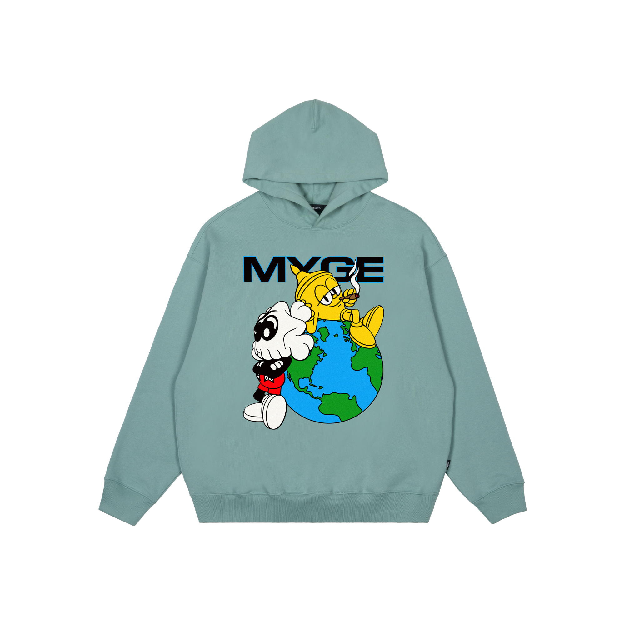 myge宽松重磅连帽卫衣