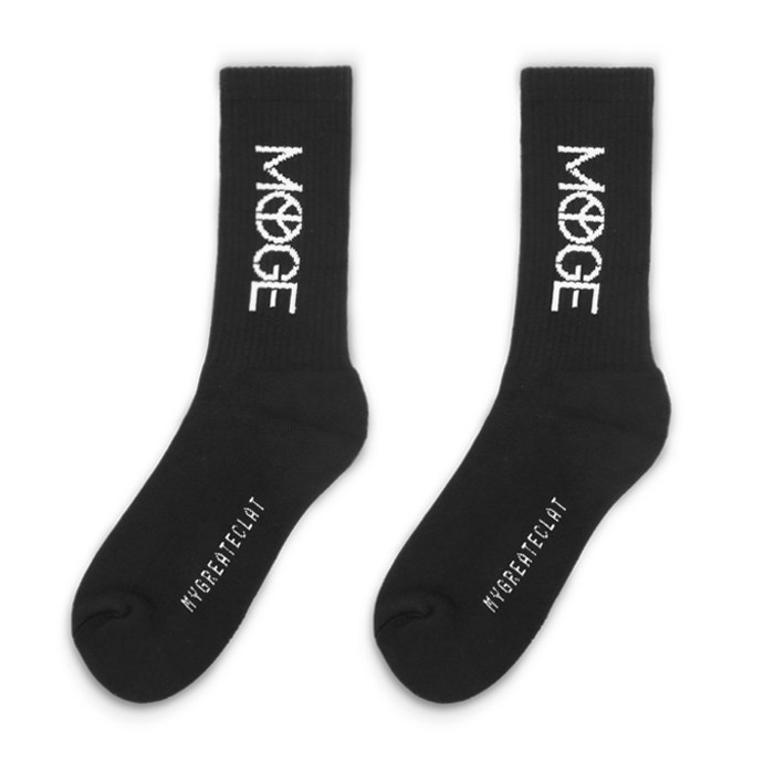 MYGE 2018F/W CREW SOCKS 纯棉毛巾底中筒袜